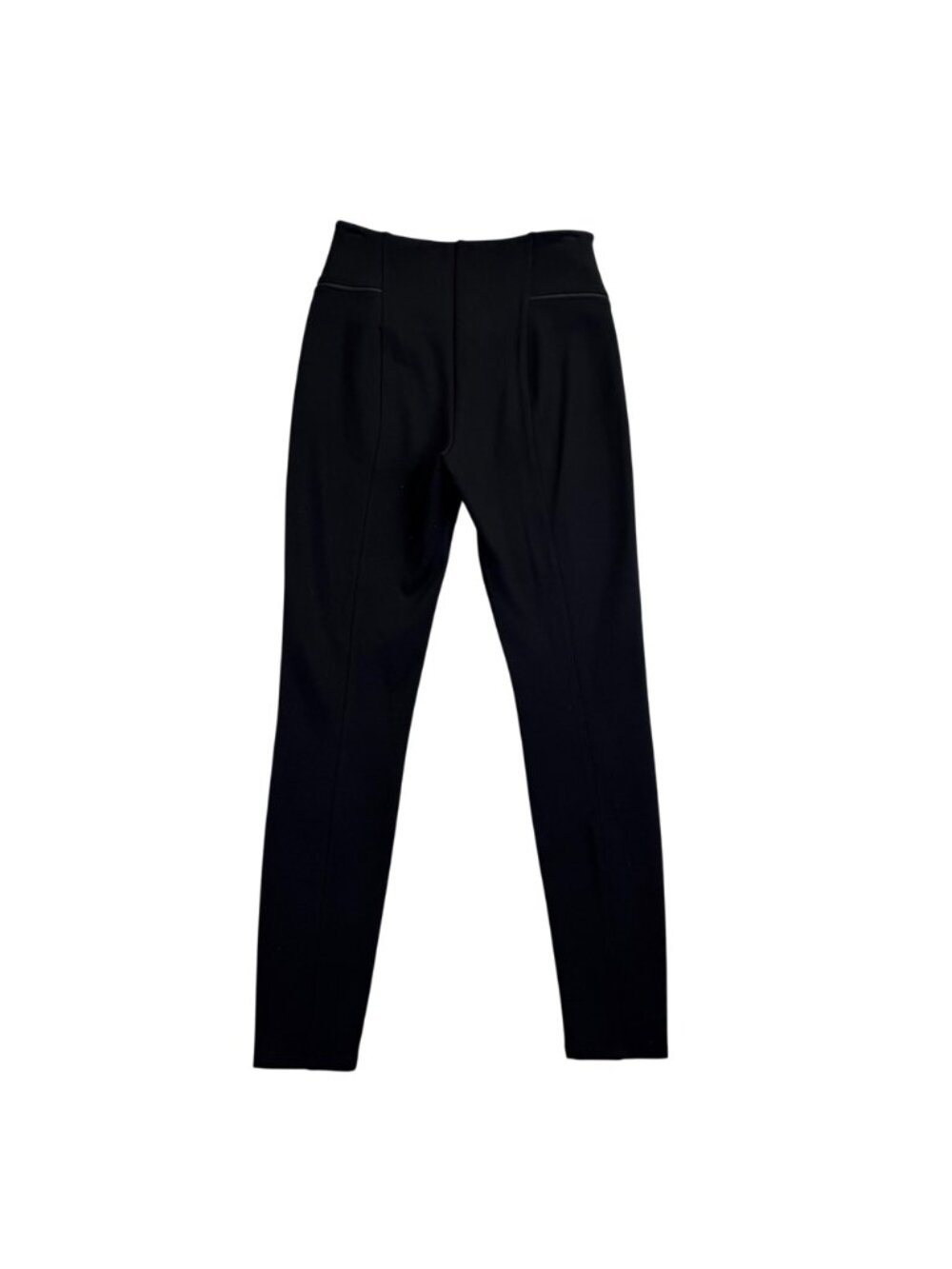 Lysse Womens Black High-Waist Stretch Slimming Leggings Size M image 3